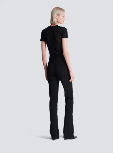 Balmain Straight-leg grain de poudre trousers | Thumbnail 4 Balmain Straight-leg grain de poudre trousers | Thumbnail 4