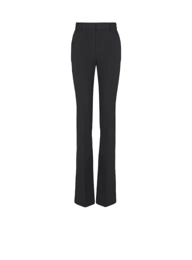 Balmain Straight-leg grain de poudre trousers | Thumbnail 1 Balmain Straight-leg grain de poudre trousers | Thumbnail 1