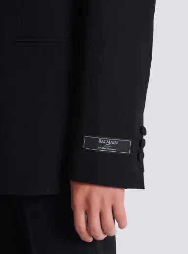Balmain Grain de poudre 1-button jacket | Thumbnail 6 Balmain Grain de poudre 1-button jacket | Thumbnail 6