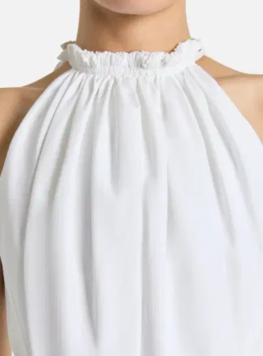 Balmain Flared cotton poplin dress | Thumbnail 5 Balmain Flared cotton poplin dress | Thumbnail 5