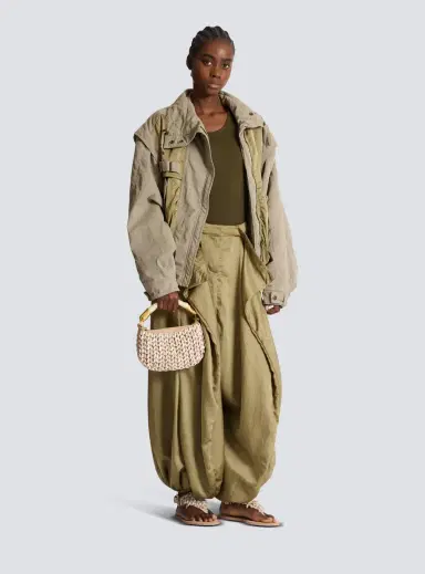 Balmain Ebene Mini bag in suede and shells | Thumbnail 2 Balmain Ebene Mini bag in suede and shells | Thumbnail 2
