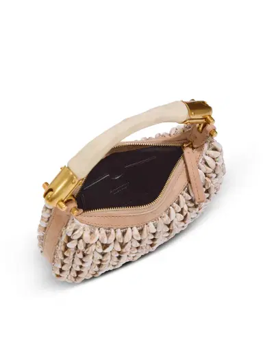 Balmain Ebene Mini bag in suede and shells | Thumbnail 7 Balmain Ebene Mini bag in suede and shells | Thumbnail 7