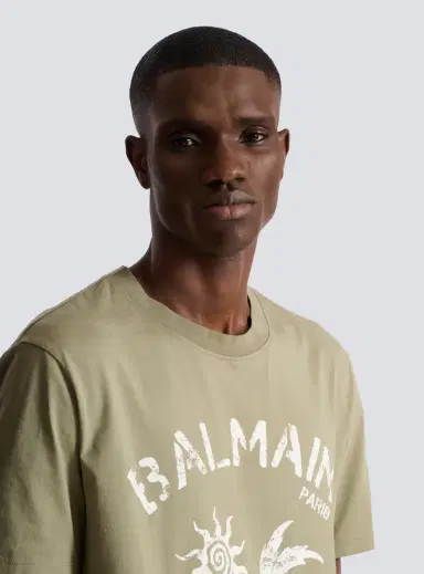 Balmain T-shirt with Plage print | Thumbnail 6 Balmain T-shirt with Plage print | Thumbnail 6