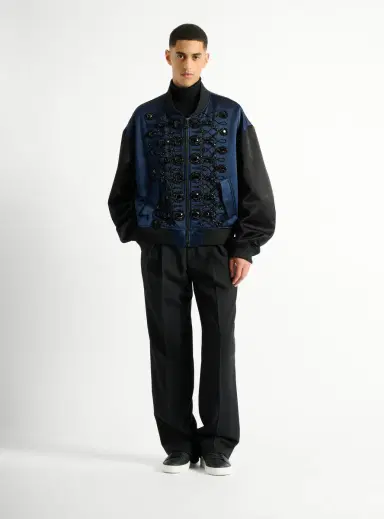 Balmain Wool trousers with elasticated waist | Thumbnail 2 Balmain Wool trousers with elasticated waist | Thumbnail 2