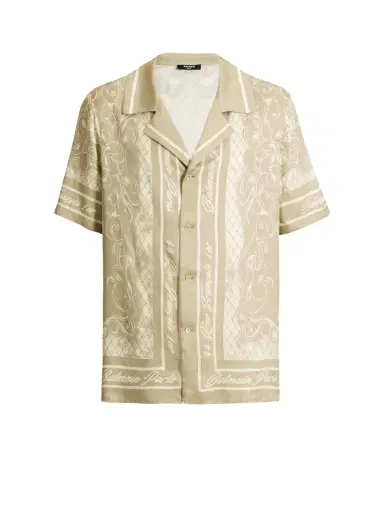 Balmain Printed Foulard pyjama shirt | Thumbnail 1 Balmain Printed Foulard pyjama shirt | Thumbnail 1