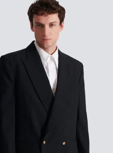 Balmain Wool 2-buttons blazer | Thumbnail 7 Balmain Wool 2-buttons blazer | Thumbnail 7