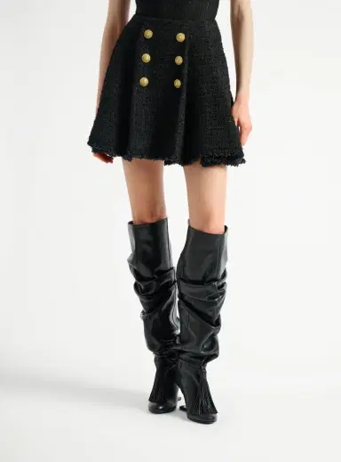 Balmain Flared tweed skirt | Thumbnail 6 Balmain Flared tweed skirt | Thumbnail 6