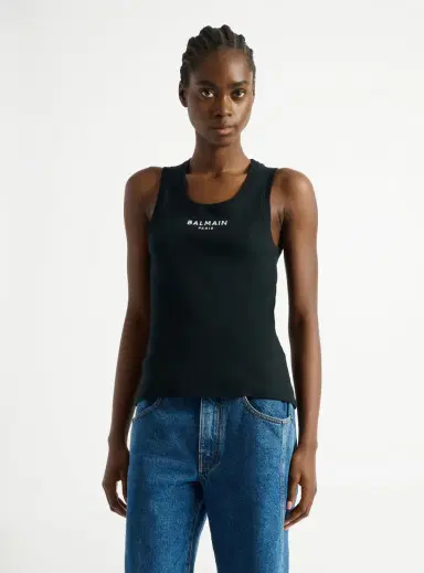 Balmain Paris embroidered vest top | Thumbnail 5 Balmain Paris embroidered vest top | Thumbnail 5