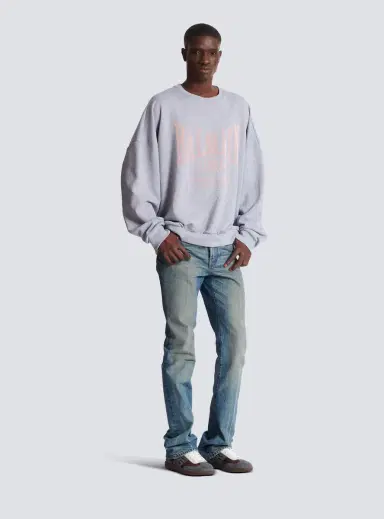 Balmain Printed cotton sweatshirt | Thumbnail 3 Balmain Printed cotton sweatshirt | Thumbnail 3