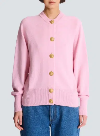 Balmain Buttoned eco-cashmere cardigan | Thumbnail 7 Balmain Buttoned eco-cashmere cardigan | Thumbnail 7