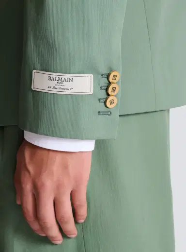 Balmain Cotton twill 2-button jacket | Thumbnail 5 Balmain Cotton twill 2-button jacket | Thumbnail 5