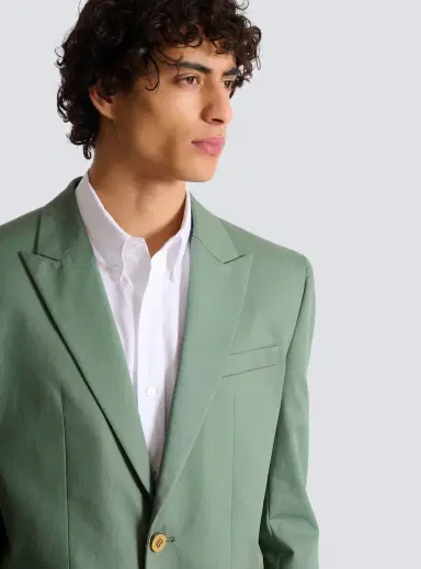 Balmain Cotton twill 2-button jacket | Thumbnail 6 Balmain Cotton twill 2-button jacket | Thumbnail 6