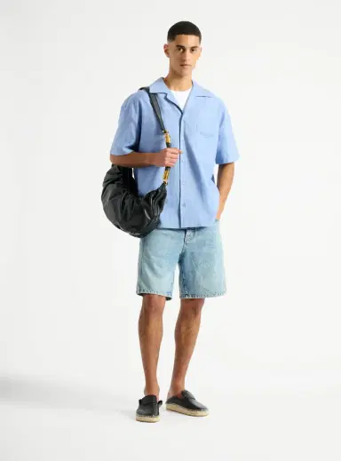 Balmain Vintage shirt in herringbone poplin | Thumbnail 2 Balmain Vintage shirt in herringbone poplin | Thumbnail 2
