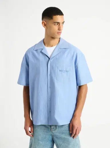 Balmain Vintage shirt in herringbone poplin | Thumbnail 6 Balmain Vintage shirt in herringbone poplin | Thumbnail 6