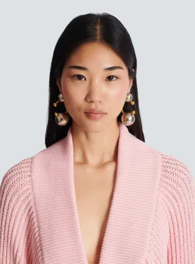 Balmain Piercing mini hoop earrings | Thumbnail 2 Balmain Piercing mini hoop earrings | Thumbnail 2