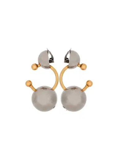 Balmain Piercing mini hoop earrings | Thumbnail 1 Balmain Piercing mini hoop earrings | Thumbnail 1