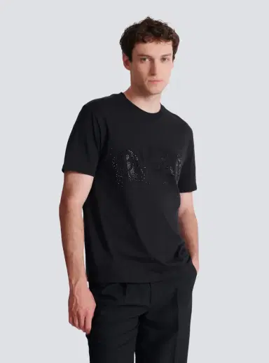 Balmain T-shirt with embroidered crystal spray effect | Thumbnail 5 Balmain T-shirt with embroidered crystal spray effect | Thumbnail 5