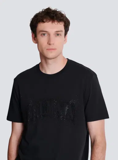 Balmain T-shirt with embroidered crystal spray effect | Thumbnail 6 Balmain T-shirt with embroidered crystal spray effect | Thumbnail 6