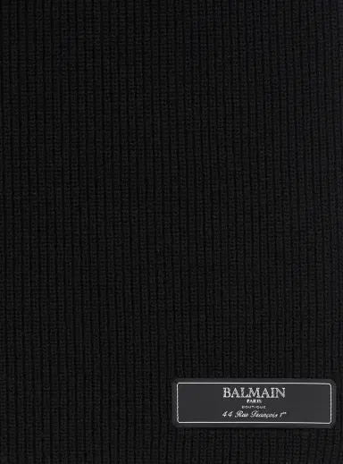 Balmain Paris wool scarf | Thumbnail 3 Balmain Paris wool scarf | Thumbnail 3