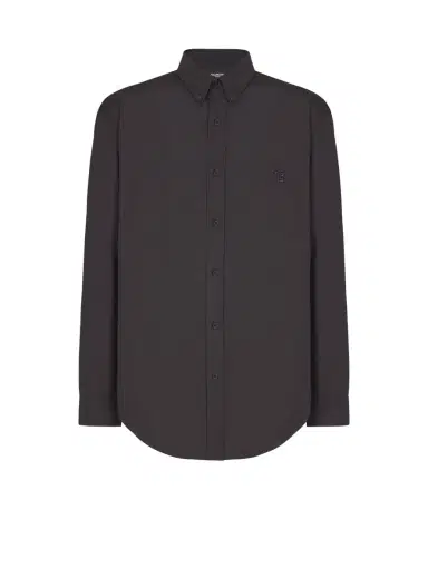 Balmain Cotton poplin shirt | Thumbnail 1 Balmain Cotton poplin shirt | Thumbnail 1