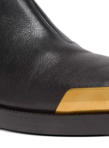 Balmain Square-toe boots in textured leather | Thumbnail 5 Balmain Square-toe boots in textured leather | Thumbnail 5