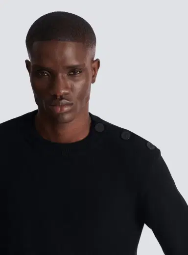 Balmain Fine eco-cashmere jumper | Thumbnail 6 Balmain Fine eco-cashmere jumper | Thumbnail 6