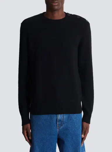 Balmain Fine eco-cashmere jumper | Thumbnail 7 Balmain Fine eco-cashmere jumper | Thumbnail 7