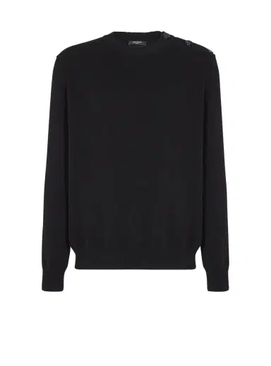 Balmain Fine eco-cashmere jumper | Thumbnail 1 Balmain Fine eco-cashmere jumper | Thumbnail 1