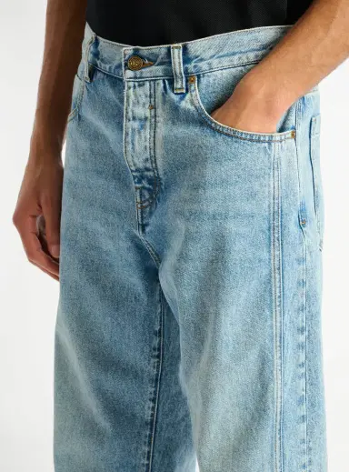Balmain Loose-fit jeans in Light blue denim | Thumbnail 4 Balmain Loose-fit jeans in Light blue denim | Thumbnail 4