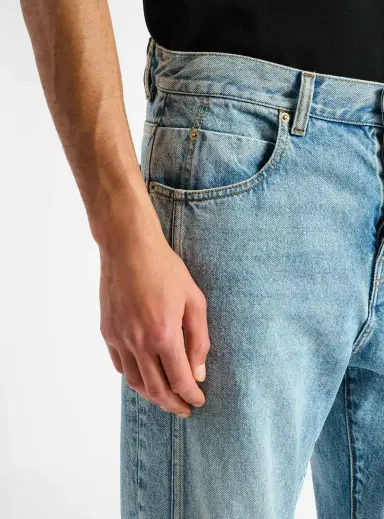 Balmain Loose-fit jeans in Light blue denim | Thumbnail 6 Balmain Loose-fit jeans in Light blue denim | Thumbnail 6
