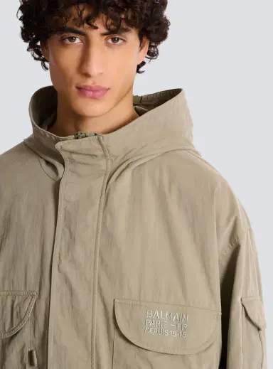 Balmain Stamp cargo jacket in vintage cotton | Thumbnail 6 Balmain Stamp cargo jacket in vintage cotton | Thumbnail 6