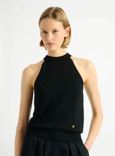 Balmain Sleeveless knit top | Thumbnail 6 Balmain Sleeveless knit top | Thumbnail 6