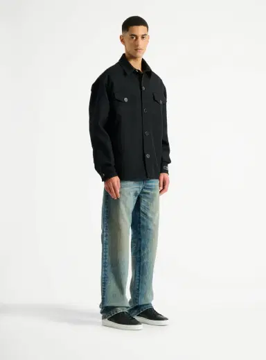 Balmain Wool twill overshirt | Thumbnail 3 Balmain Wool twill overshirt | Thumbnail 3
