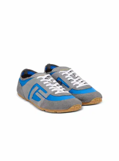 Balmain Racer 45 sneakers in suede and nylon | Thumbnail 3 Balmain Racer 45 sneakers in suede and nylon | Thumbnail 3
