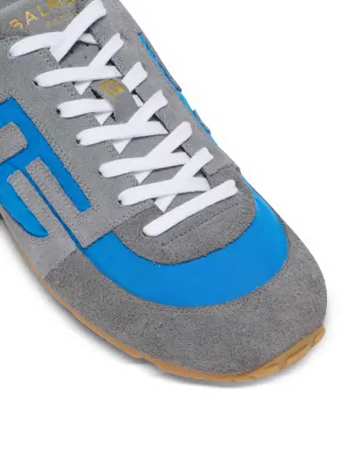 Balmain Racer 45 sneakers in suede and nylon | Thumbnail 7 Balmain Racer 45 sneakers in suede and nylon | Thumbnail 7