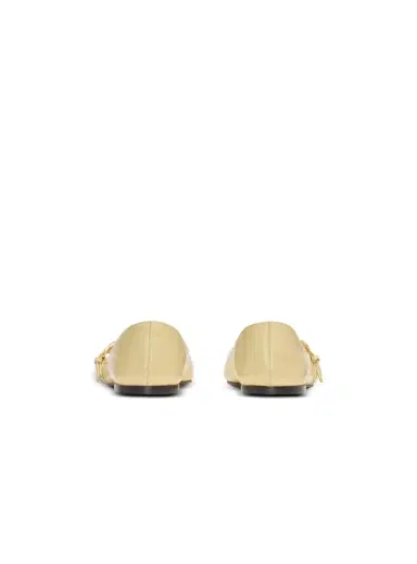Balmain Shiny lambskin Sync ballet flats | Thumbnail 3 Balmain Shiny lambskin Sync ballet flats | Thumbnail 3