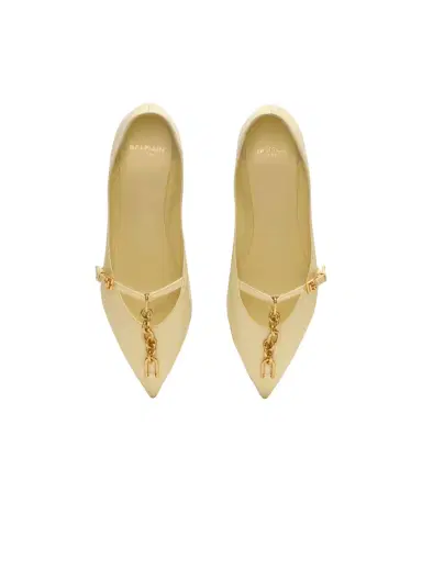 Balmain Shiny lambskin Sync ballet flats | Thumbnail 6 Balmain Shiny lambskin Sync ballet flats | Thumbnail 6