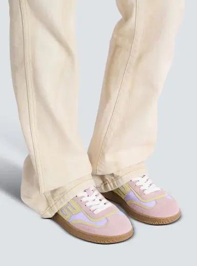 Balmain Swan suede and mesh sneakers | Thumbnail 2 Balmain Swan suede and mesh sneakers | Thumbnail 2