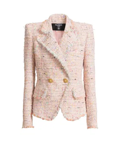 Balmain Tweed 2-button jacket | Thumbnail 1 Balmain Tweed 2-button jacket | Thumbnail 1
