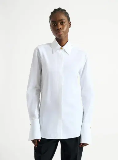 Balmain Cotton poplin shirt | Thumbnail 7 Balmain Cotton poplin shirt | Thumbnail 7
