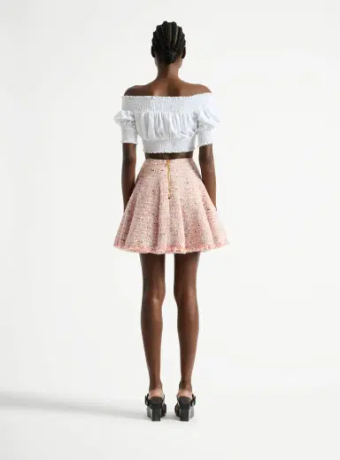 Balmain Flared tweed skirt | Thumbnail 3 Balmain Flared tweed skirt | Thumbnail 3