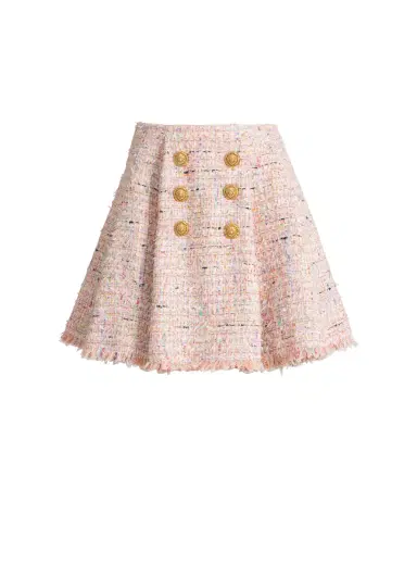 Balmain Flared tweed skirt | Thumbnail 1 Balmain Flared tweed skirt | Thumbnail 1