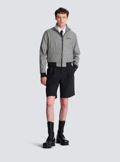 Balmain Houndstooth wool jacket | Thumbnail 2 Balmain Houndstooth wool jacket | Thumbnail 2