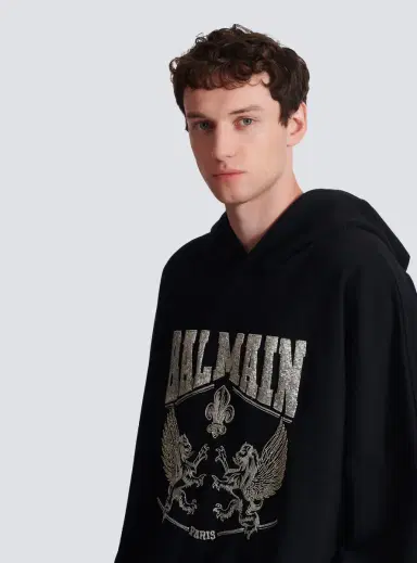Balmain Hoodie with crystal embroidery | Thumbnail 6 Balmain Hoodie with crystal embroidery | Thumbnail 6