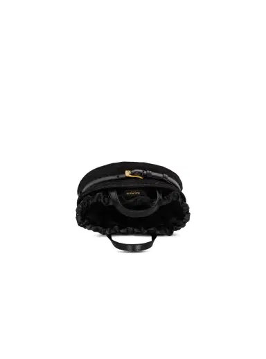 Balmain Shuffle Mini bag in calfskin and raffia | Thumbnail 7 Balmain Shuffle Mini bag in calfskin and raffia | Thumbnail 7