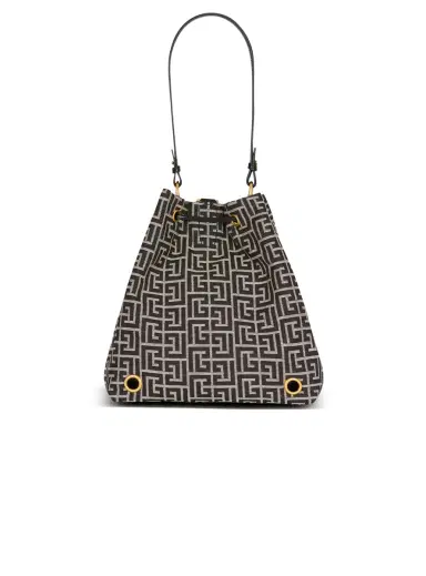 Balmain Pulse monogram jacquard backpack | Thumbnail 4 Balmain Pulse monogram jacquard backpack | Thumbnail 4