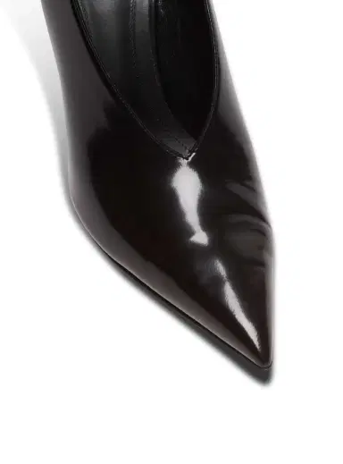 Balmain Shiny lambskin Wedge pumps | Thumbnail 6 Balmain Shiny lambskin Wedge pumps | Thumbnail 6