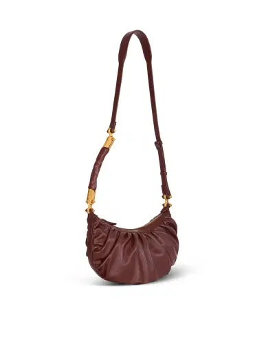 Balmain Ébène Hobo bag in calfskin leather | Thumbnail 3 Balmain Ébène Hobo bag in calfskin leather | Thumbnail 3