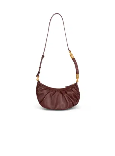 Balmain Ébène Hobo bag in calfskin leather | Thumbnail 4 Balmain Ébène Hobo bag in calfskin leather | Thumbnail 4
