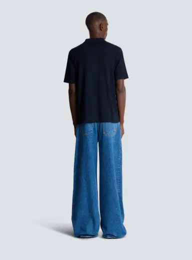 Balmain Embroidered cotton polo | Thumbnail 4 Balmain Embroidered cotton polo | Thumbnail 4